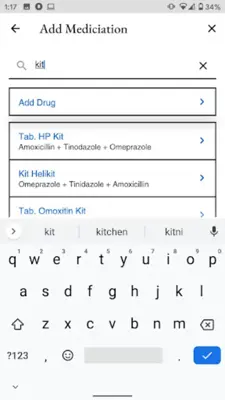 Prescription maker with drug d android App screenshot 2