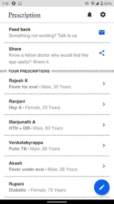 Prescription maker with drug d android App screenshot 3